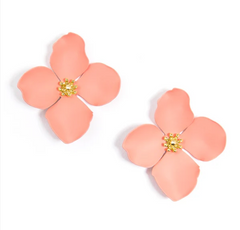 Greta Floral Stud Earrings