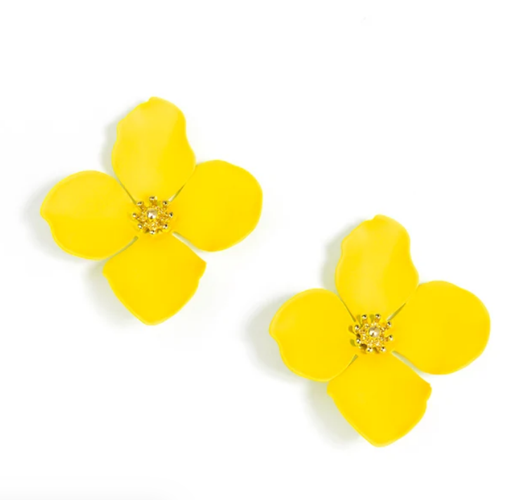 Greta Floral Stud Earrings