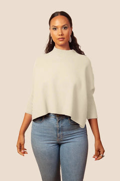 Aja Sweater W/Rib Turtleneck - Lush Lemon - Women&