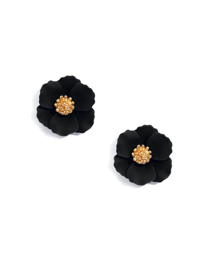 Amelia Mini Flower Stud Earring - Lush Lemon - Women's Accessories - Zenzii - 23193081071357