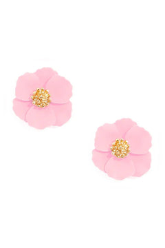 Amelia Mini Flower Stud Earring - Lush Lemon - Women&