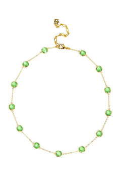 Andrea Collar Necklace - Lush Lemon - Women&