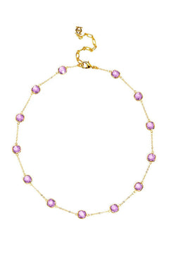 Andrea Collar Necklace - Lush Lemon - Women&