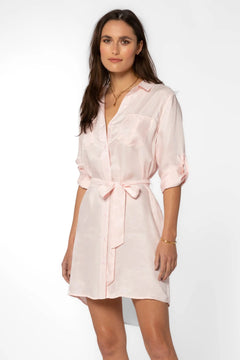 Anita Baby Pink Dress - Lush Lemon - Women&