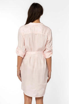 Anita Baby Pink Dress - Lush Lemon - Women&