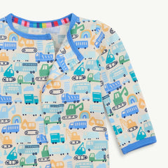 As Truck Would Have It Modal Magnetic Footie - Lush Lemon - Children&