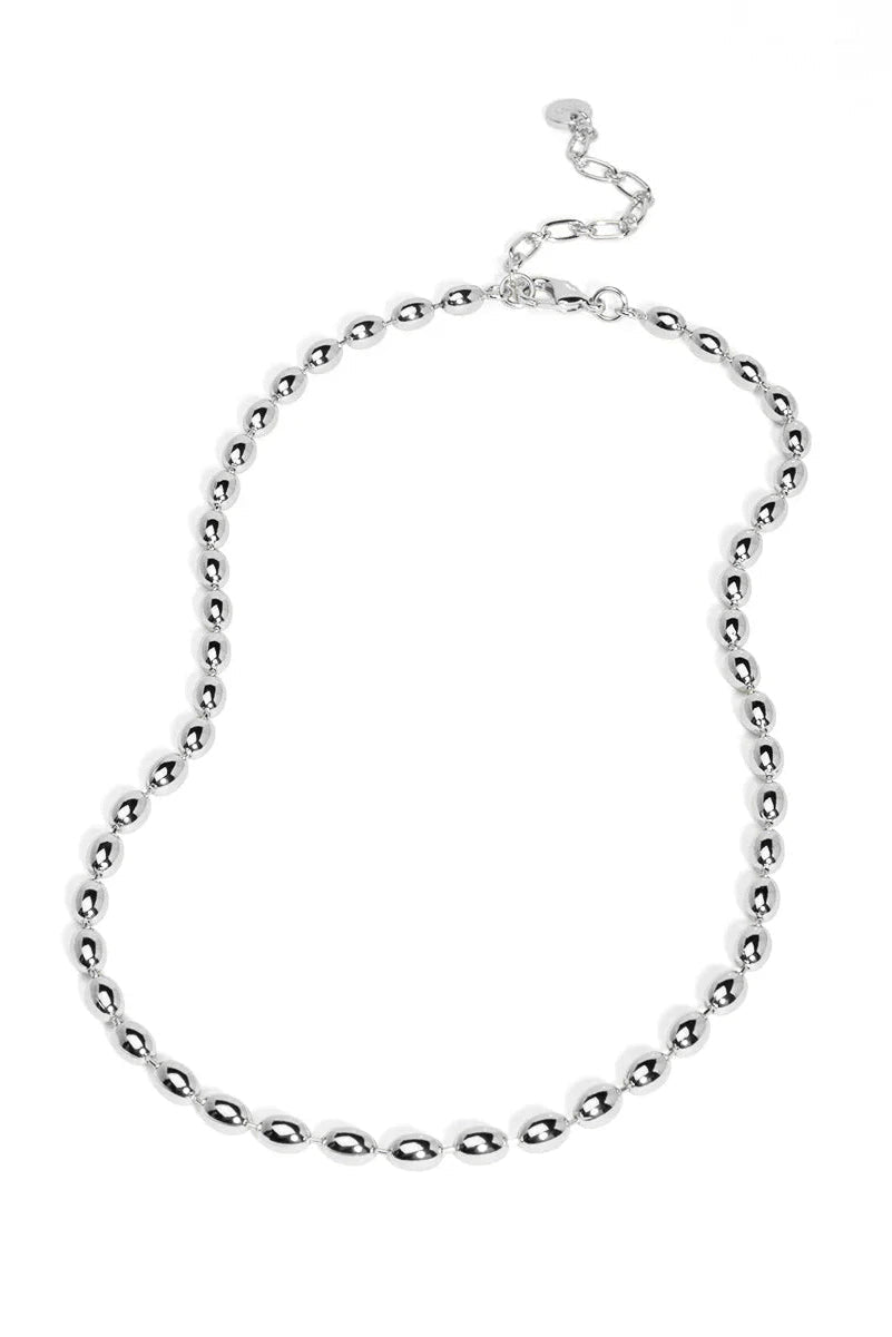 Beaded Collar Necklace - Lush Lemon - Women's Accessories - Rho - 67246181108061