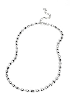 Beaded Collar Necklace - Lush Lemon - Women&