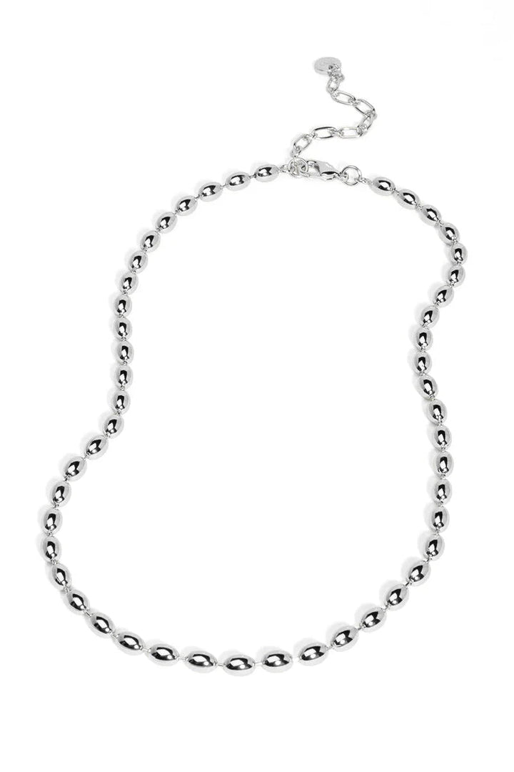 Beaded Collar Necklace - Lush Lemon - Women's Accessories - Rho - 67246181108061