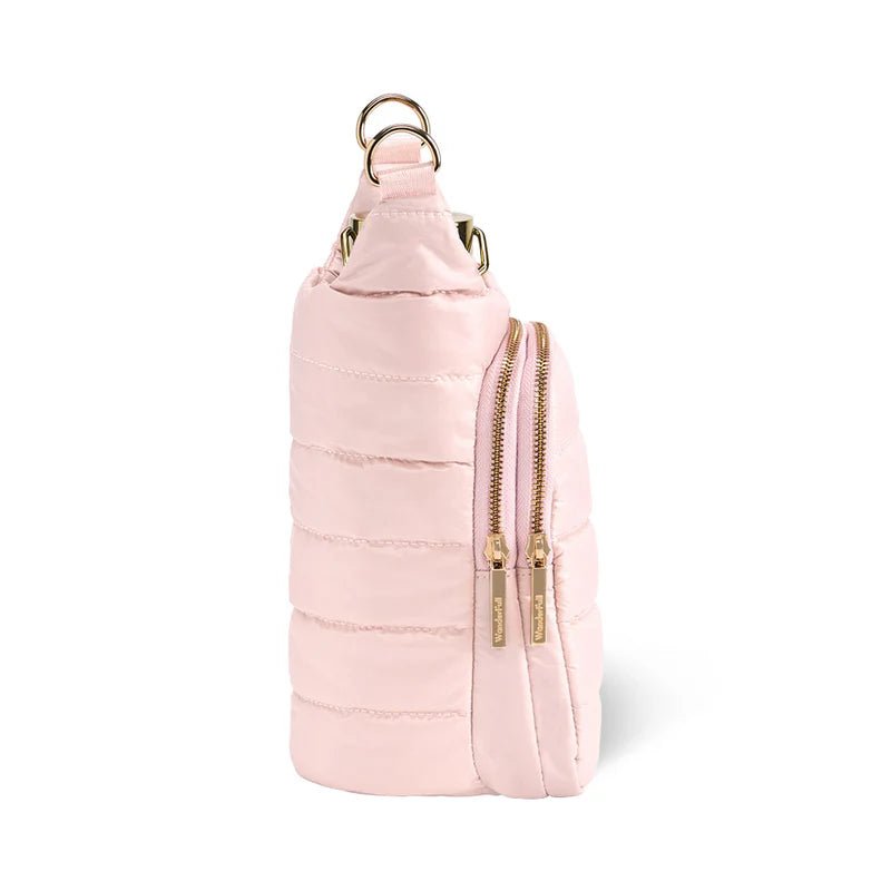 Blush HydroBag® with Blush and Ivory Striped Strap - Lush Lemon - Women's Accessories - WanderFull - 810186780579