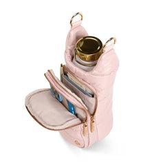 Blush HydroBag® with Blush and Ivory Striped Strap - Lush Lemon - Women&