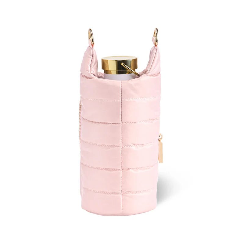 Blush HydroBag® with Blush and Ivory Striped Strap - Lush Lemon - Women's Accessories - WanderFull - 810186780579