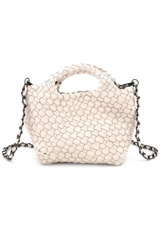 Braided Clutch - Lush Lemon - Women's Accessories - BC Bags - 2579WH