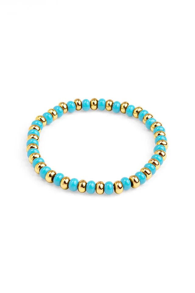 Camille Stretch Bracelet - Lush Lemon - Women's Accessories - Zenzii - 43990291058141