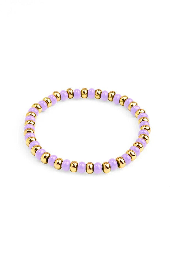 Camille Stretch Bracelet - Lush Lemon - Women's Accessories - Zenzii - 43990291521981