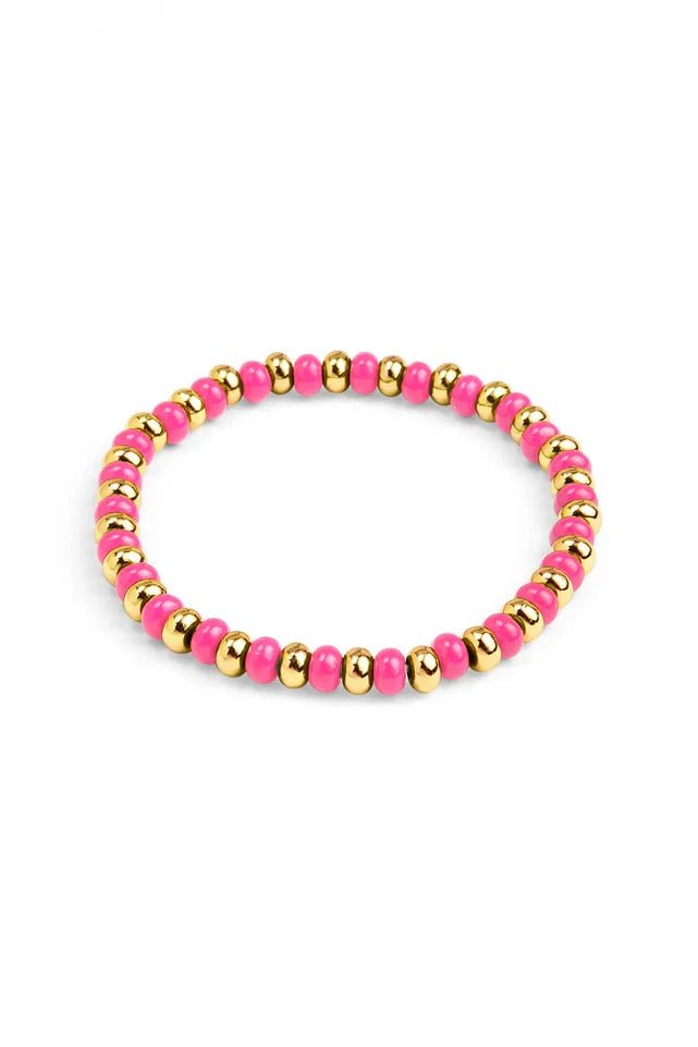Camille Stretch Bracelet - Lush Lemon - Women's Accessories - Zenzii - 43990291654749