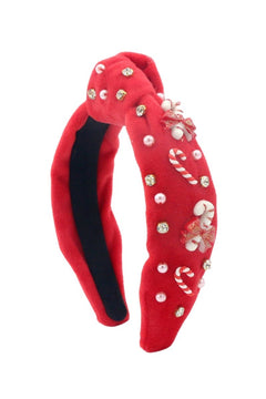 Candy Cane Lane Headband - Lush Lemon - Children&