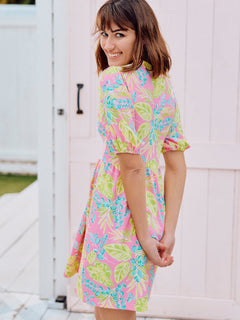 Catalina Shift Dress - Lush Lemon - Women&