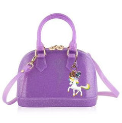 Cate Purple Sparkle W/Playful Pony Charm - Lush Lemon - Children&