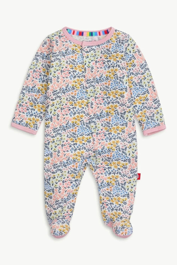 Chelsea Modal Magnetic Footie - Lush Lemon - Children's Clothing - Magnetic Me - 840318780542