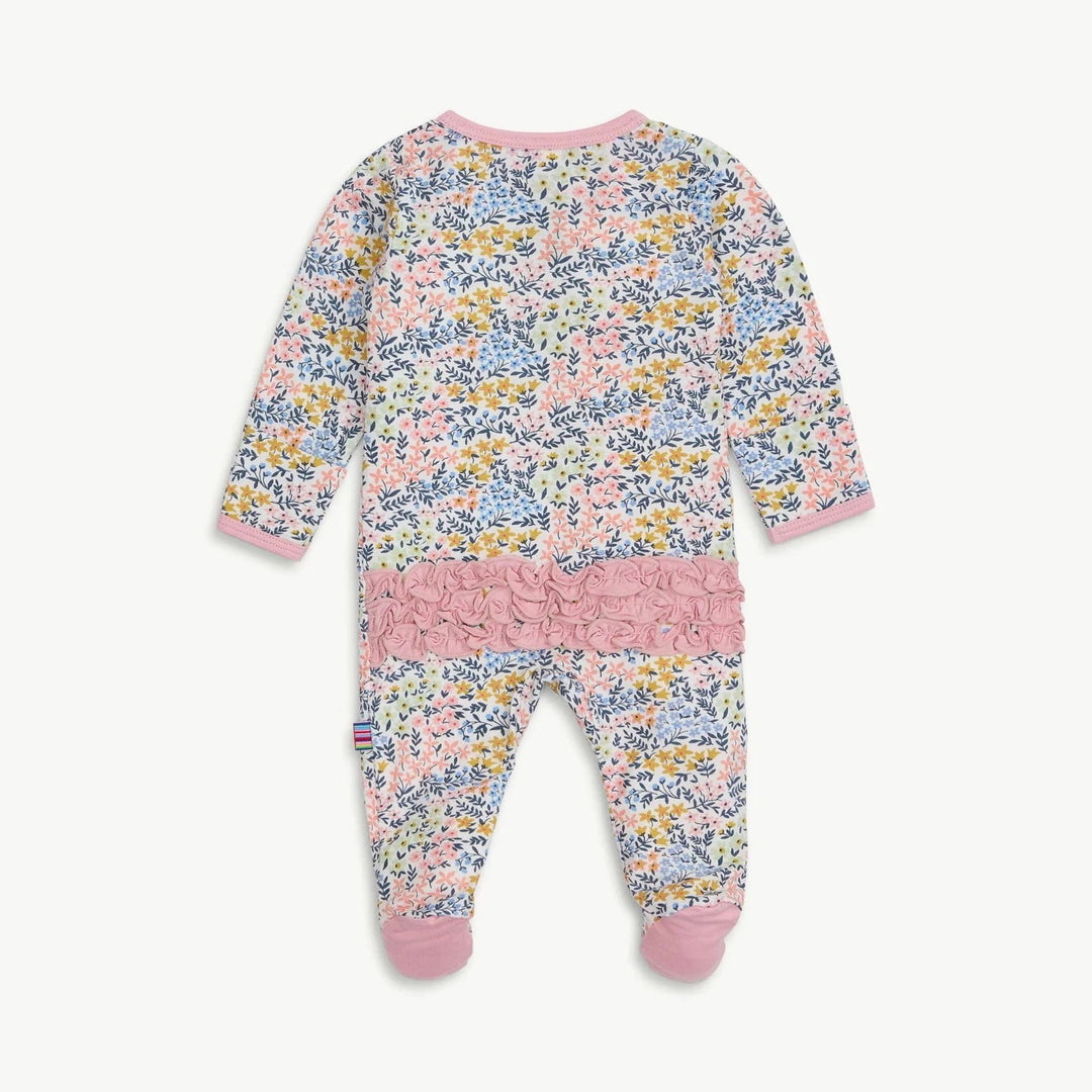 Chelsea Modal Magnetic Footie - Lush Lemon - Children's Clothing - Magnetic Me - 840318780542