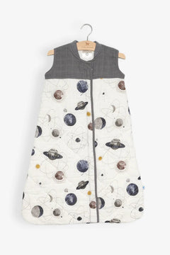 Cotton Muslin Quilted Sleep Bag - Lush Lemon - Children&
