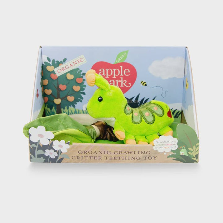 Crawling Critter Teething Toy - Caterpillar - Lush Lemon - Children's Accessories - Apple Park - 8461880001679