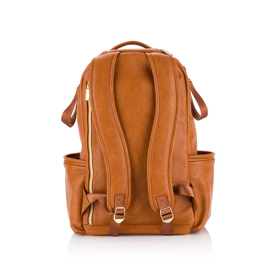 diaper bag backpack leather Itzy Ritzy Boss Backpack Diaper Bag