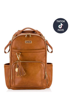 Diaper Bag Backpack Boss Itzy Ritzy - Lush Lemon - Children&