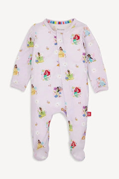Disney Princess Modal Magnetic Footie - Lush Lemon - Children&