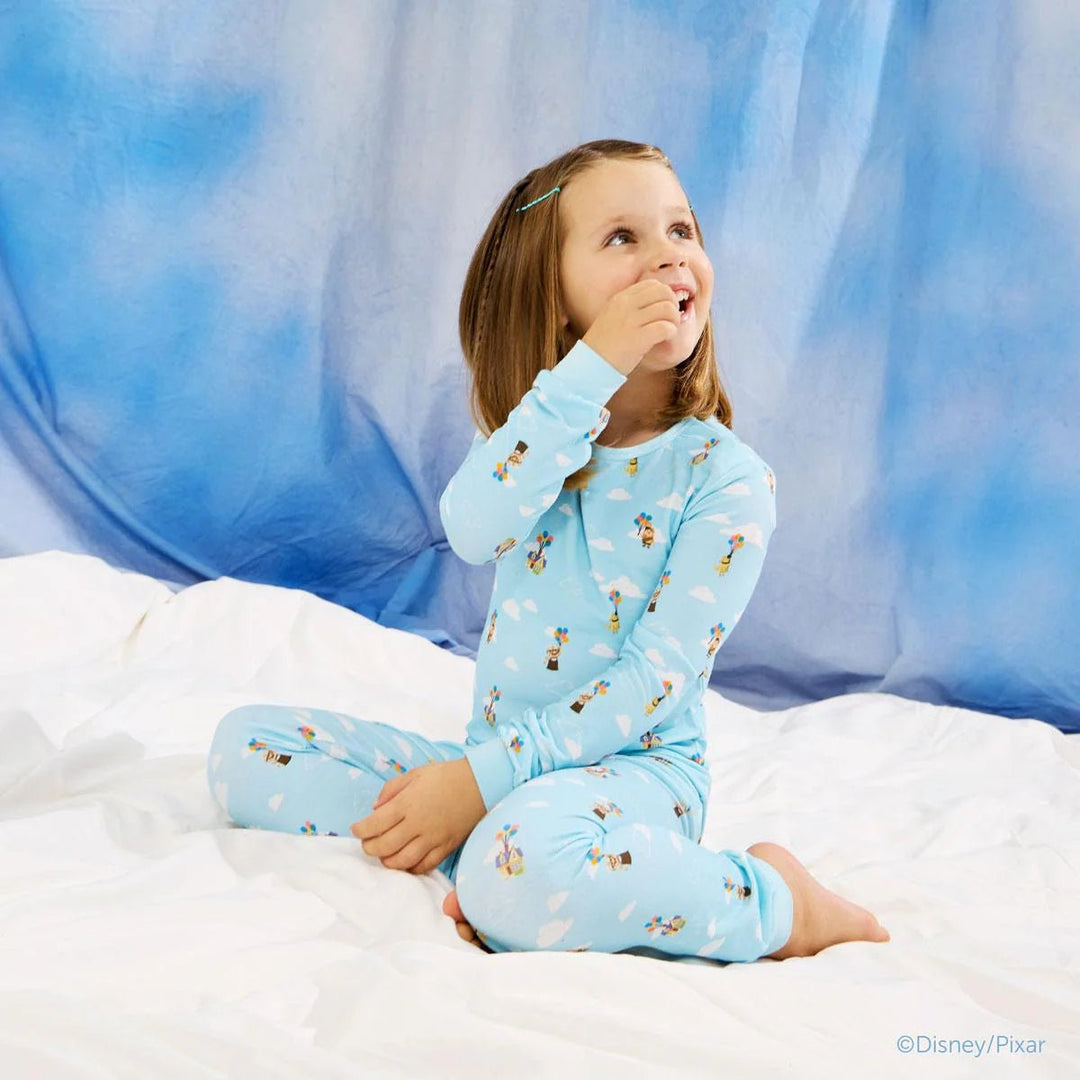 Disney Up Modal Magnetic Pajama Long Sleeve - Lush Lemon - Children's Clothing - Magnetic Me - 840405224607