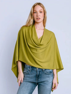 Eden Convertible Poncho - Lush Lemon - Women&