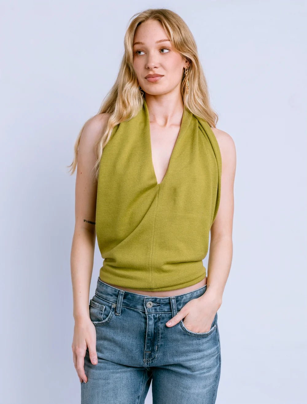 Eden Convertible Poncho - Lush Lemon - Women&