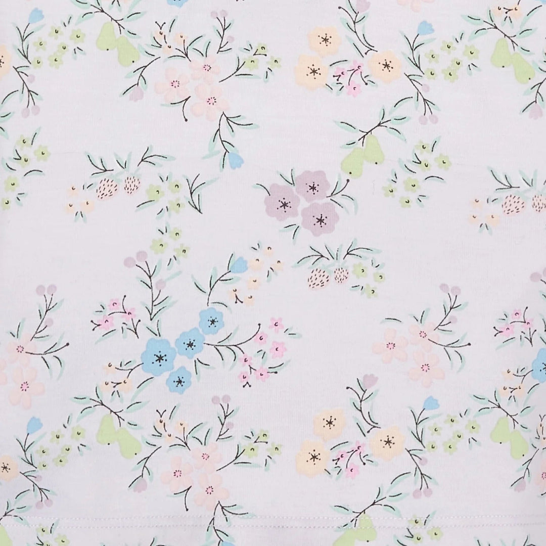 Emily Ruffle Magnetic Footie - Lush Lemon - Children's Clothing - Magnetic Me - 840405234385