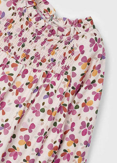 Flowy Printed Dress - Lush Lemon - Children&
