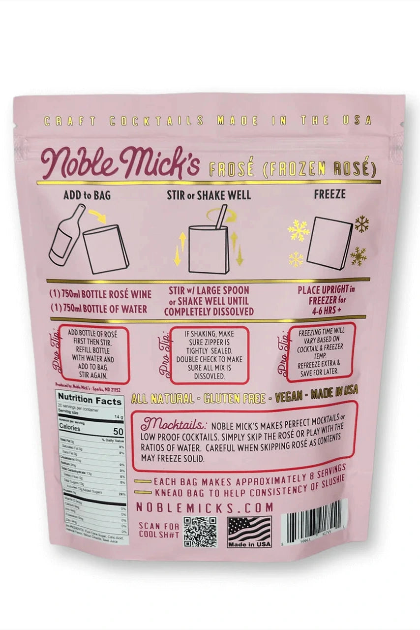Frozen Frosé Cocktail Mix