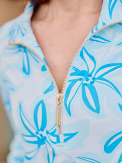 Hamptons Half Zip - Lush Lemon - Women&