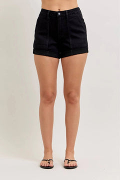 High Waist Aurora Weekender Short - Lush Lemon - Women&
