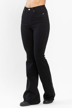 High - Waisted Tummy Control Flare - Lush Lemon - Women&