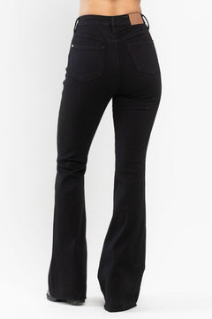 High - Waisted Tummy Control Flare - Lush Lemon - Women&