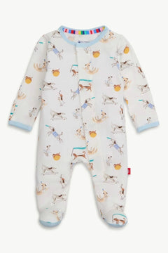 Howlarious Modal Magnetic Footie - Lush Lemon - Children&