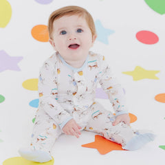 Howlarious Modal Magnetic Footie - Lush Lemon - Children&
