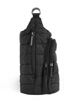 HydroBag® HANDLE™ – Black Matte W/Vegan Leather Trimmed Strap - Lush Lemon - Women&