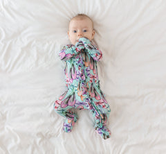 Irina Footie Ruffled - Lush Lemon - Children&