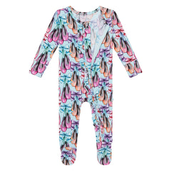 Irina Footie Ruffled - Lush Lemon - Children&