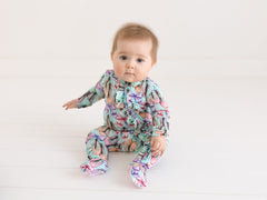 Irina Footie Ruffled - Lush Lemon - Children&