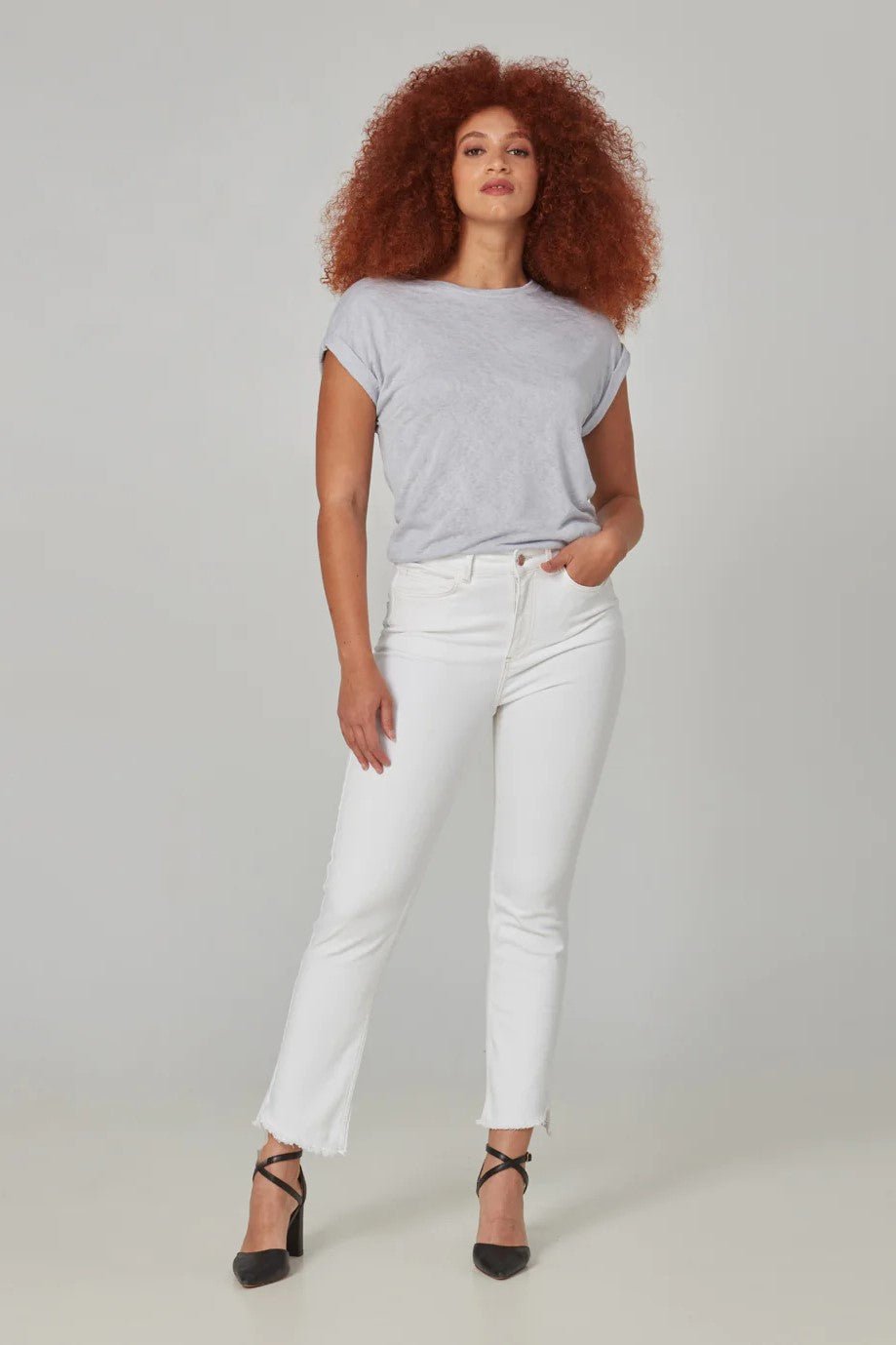 Kate High Rise Slim Jean - Lush Lemon - Women's Clothing - Lola Jeans - 804383100360