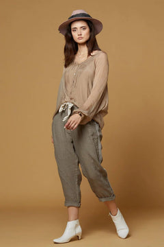 Keva Silk Shirt - Lush Lemon - Women&