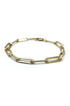 Large Link Bracelet Gold Filled - Lush Lemon - Women&