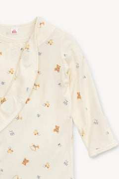 Lullaby Lane Cozy Gown + Hat - Lush Lemon - Children&
